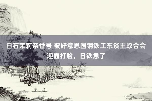 白石茉莉奈番号 被好意思国钢铁工东谈主蚁合会迎面打脸，日铁急了