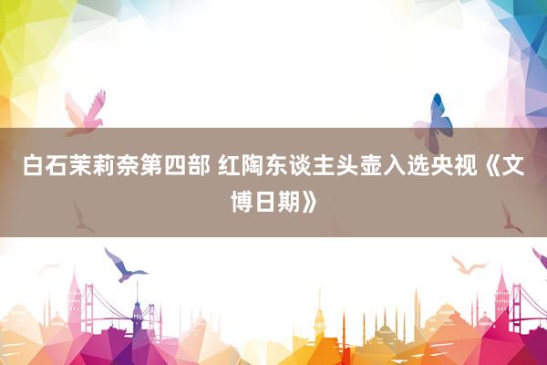 白石茉莉奈第四部 红陶东谈主头壶入选央视《文博日期》
