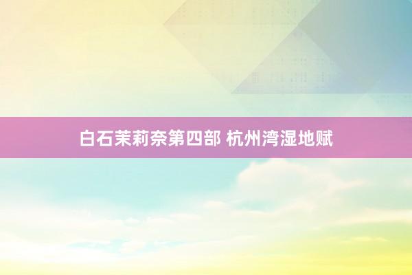 白石茉莉奈第四部 杭州湾湿地赋