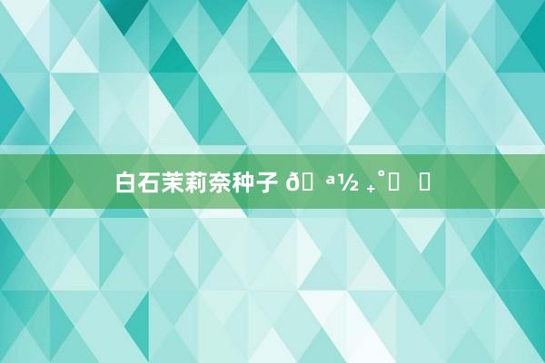 白石茉莉奈种子 🪽 ₊˚ෆ ☁