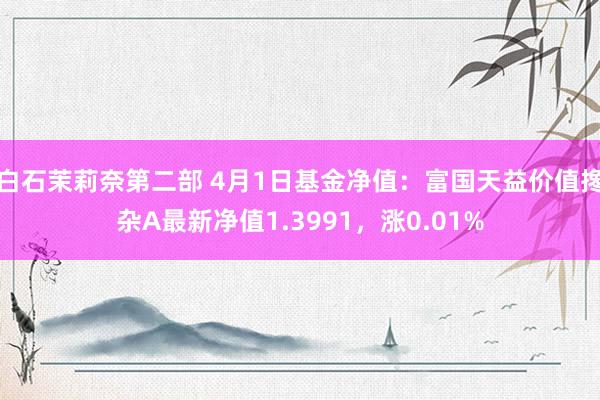 白石茉莉奈第二部 4月1日基金净值：富国天益价值搀杂A最新净值1.3991，涨0.01%