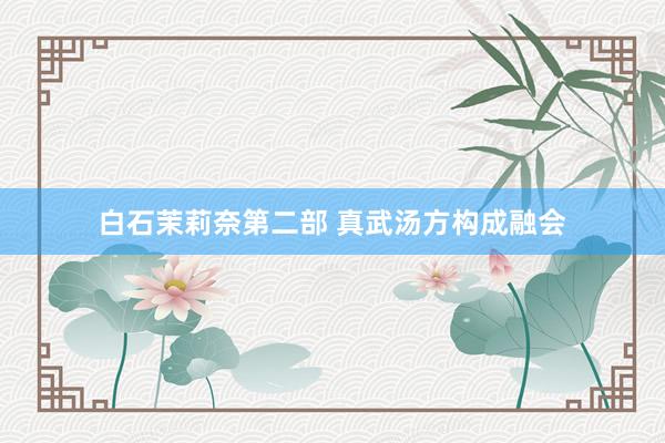 白石茉莉奈第二部 真武汤方构成融会